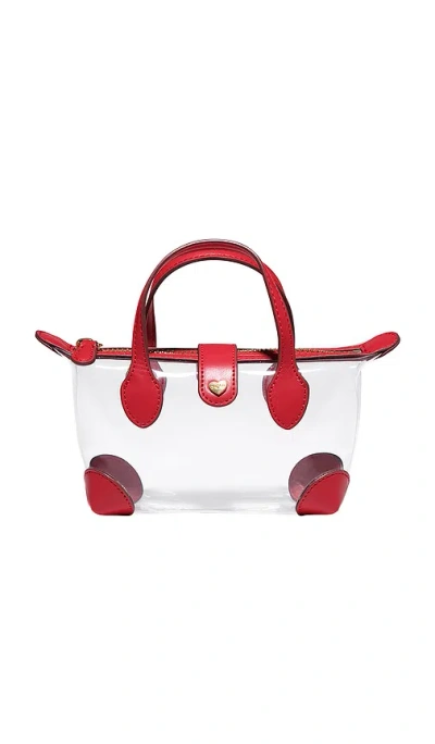 Stoney Clover Lane Clear Micro Pouchette In Transparent