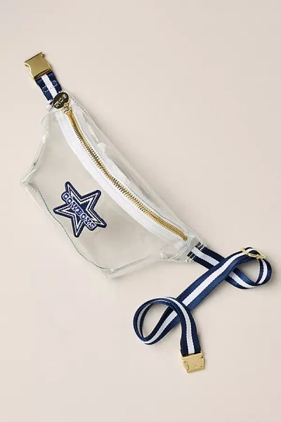 Stoney Clover Lane Clear Nfl Game Day Stadium Belt Bag In Blue