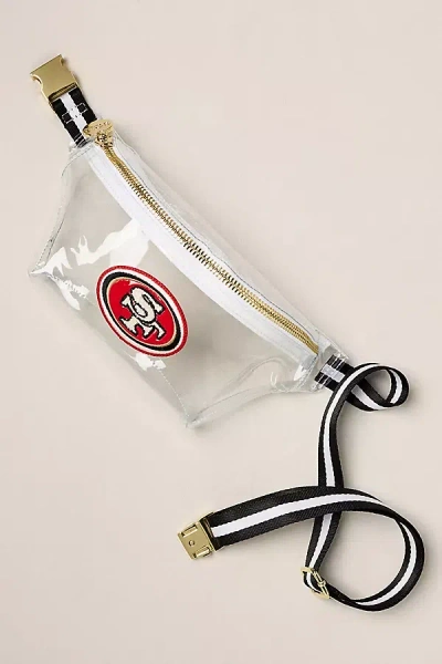 Stoney Clover Lane Clear Nfl Game Day Stadium Belt Bag In Red