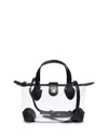 Stoney Clover Lane Clear Micro Pouchette Noir In Noir
