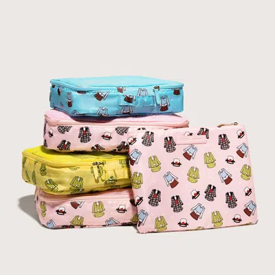 Stoney Clover Lane Packing Cubes (set Of 5) In Multi
