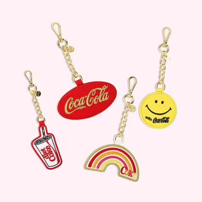 Stoney Clover Lane Coca-cola Bag Charm In Gold