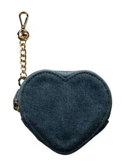 Pre-owned Stoney Clover Lane Coin Pouch In Blue