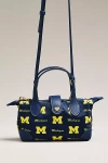 Stoney Clover Lane College Football Pouchette Crossbody Bag In Blue
