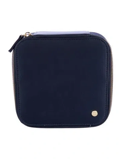 Pre-owned Stoney Clover Lane Cosmetic Bag In Blue