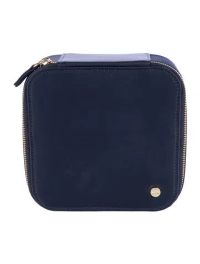 Pre-owned Stoney Clover Lane Cosmetic Bag In Blue