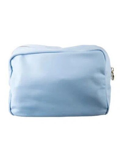 Pre-owned Stoney Clover Lane Cosmetic Bag In Blue
