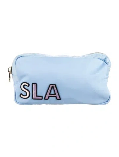 Pre-owned Stoney Clover Lane Cosmetic Bag In Blue