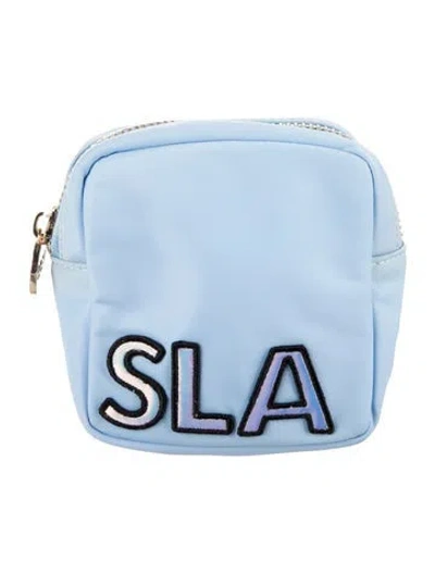 Pre-owned Stoney Clover Lane Cosmetic Bag In Blue