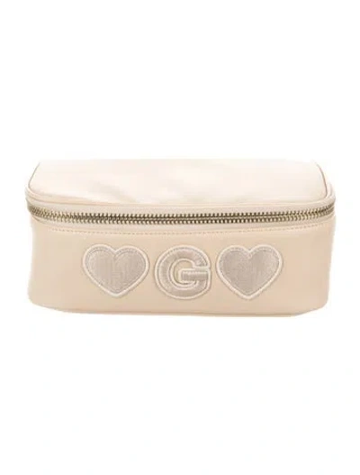 Pre-owned Stoney Clover Lane Cosmetic Bag In Neutral