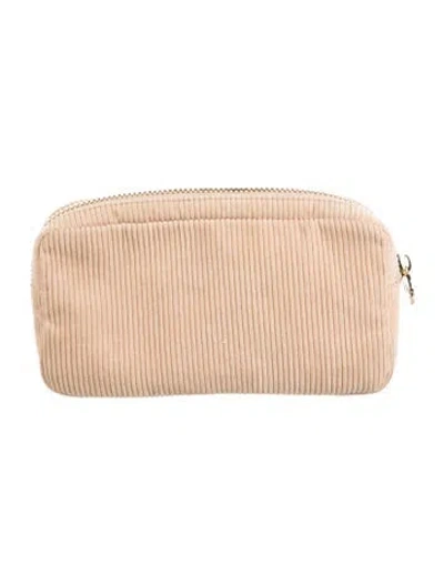Pre-owned Stoney Clover Lane Cosmetic Bag In Neutral