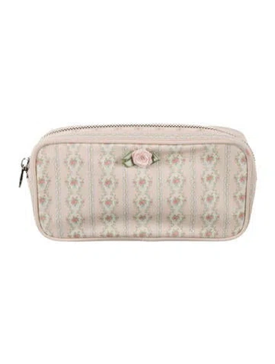 Pre-owned Stoney Clover Lane Cosmetic Bag In Neutral