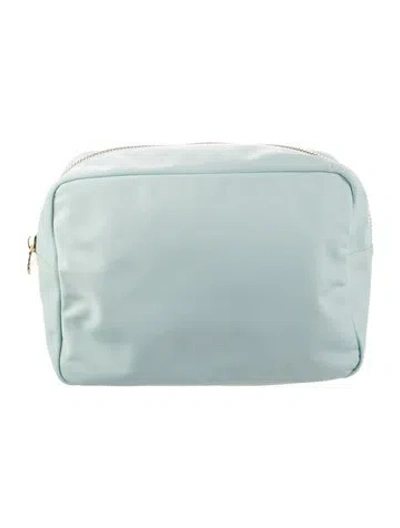 Pre-owned Stoney Clover Lane Cosmetic Pouch In Blue