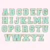 STONEY CLOVER LANE COTTON CANDY MINI GLITTER VARSITY LETTER PATCH