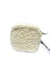Stoney Clover Lane Cozy Mini Sherpa Pouch In Marshmallow In White