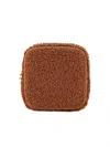 Stoney Clover Lane Cozy Sherpa Pouch In Brown In Brown