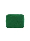 Stoney Clover Lane Cozy Sherpa Pouch In Green In Green