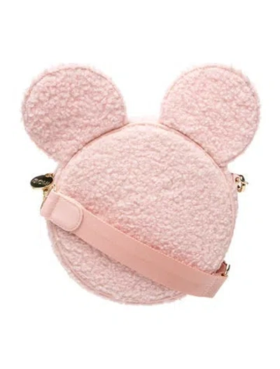Pre-owned Stoney Clover Lane Crossbody Bag In Pink