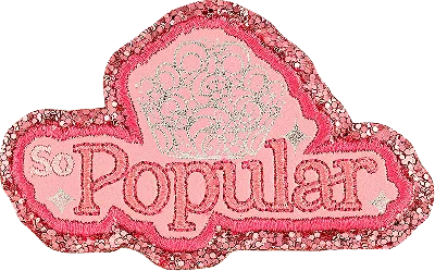 Stoney Clover Lane Crown Popular Patch In Pink