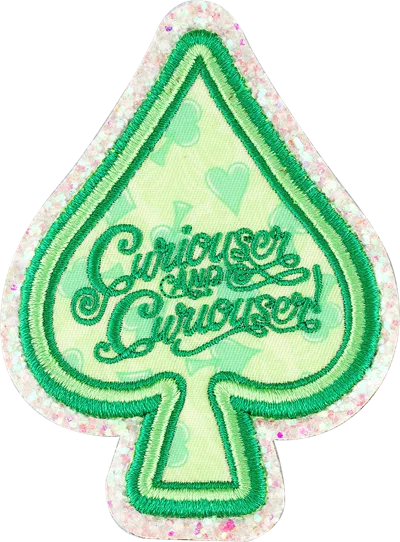 Stoney Clover Lane Curiouser And Curiouser! Patch In Green
