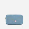 STONEY CLOVER LANE CUSTOM EMBROIDERED DENIM SMALL POUCH