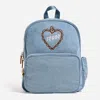 Stoney Clover Lane Custom Hand Embroidered Name Denim Adult Mini Backpack