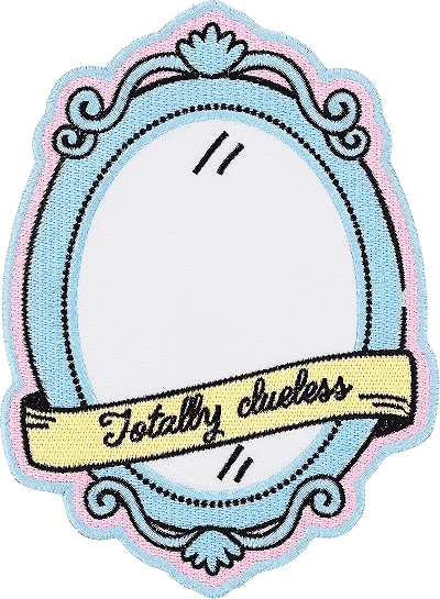 Stoney Clover Lane Customizable Clueless Mirror Patch In Multi
