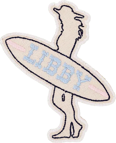 Stoney Clover Lane Customizable Surfer Patch In Neutral