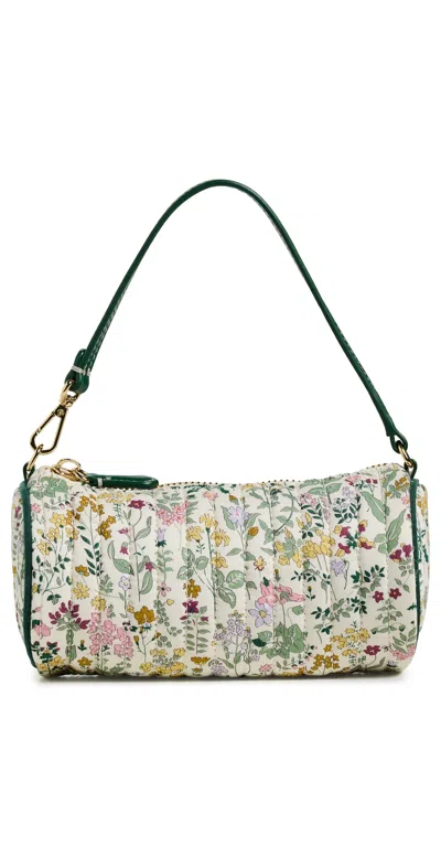 Stoney Clover Lane Cylinder Wristlet Crossbody Bag Field Flowers