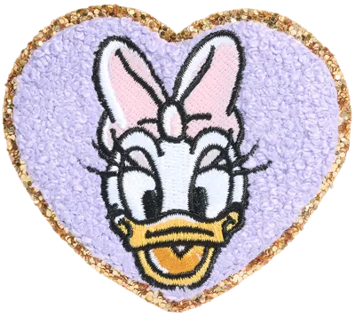 Stoney Clover Lane Daisy Duck Heart Patch