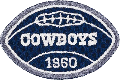Stoney Clover Lane Dallas Cowboys Patch In Blue