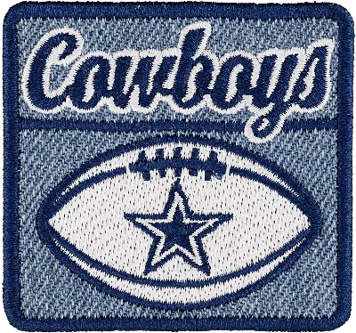 Stoney Clover Lane Dallas Cowboys Patch In Blue