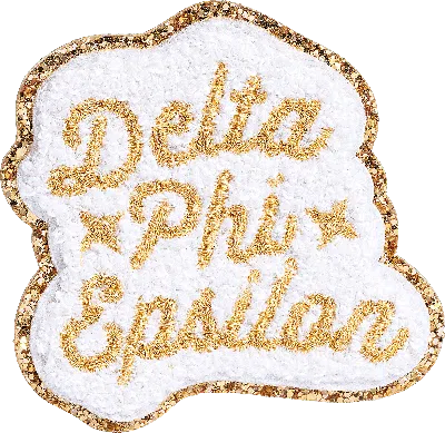 Stoney Clover Lane Delta Phi Epsilon Sticker Patch