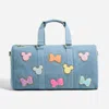 Stoney Clover Lane Denim Mickey & Minnie Duffle Bag