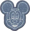 Stoney Clover Lane Denim Mickey Mouse Face Patch