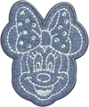 Stoney Clover Lane Denim Minnie Mouse Face Patch