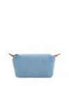 Stoney Clover Lane Denim Pouchette In Blue