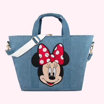 Stoney Clover Lane Disney Classic Denim Tote In Blue