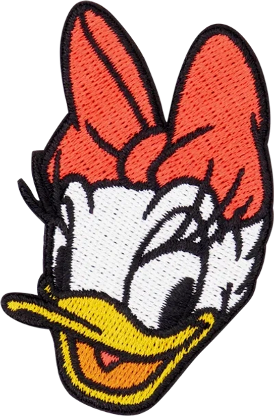 Stoney Clover Lane Disney Daisy Duck Head Patch In Multi