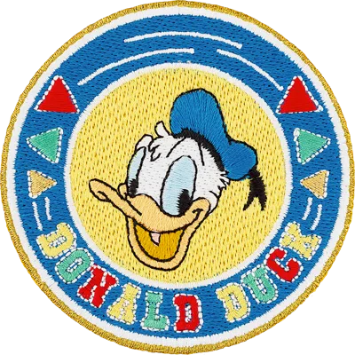 Stoney Clover Lane Disney Donald Duck Badge Patch In Multi