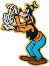 Stoney Clover Lane Disney Dreidel Goofy Patch