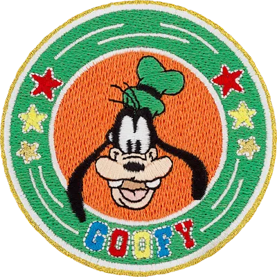 Stoney Clover Lane Disney Goofy Badge Patch In Multi