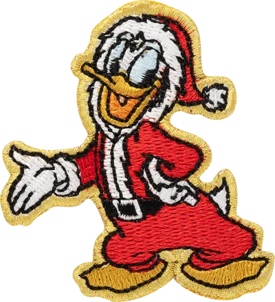 Stoney Clover Lane Disney Holiday Donald Duck Patch In Multi