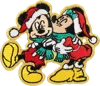 Stoney Clover Lane Disney Holiday Mickey & Minnie Patch