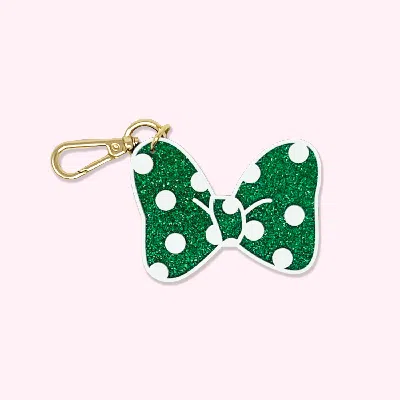 Stoney Clover Lane Disney Mickey & Friends Bag Charm In Green