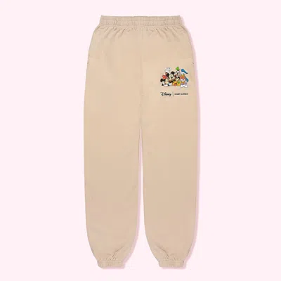 Stoney Clover Lane Disney Mickey & Friends Sweatpants In Neutral