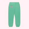 STONEY CLOVER LANE DISNEY MICKEY & MINNIE'S HOLIDAY COLLECTION GREEN SWEATPANTS