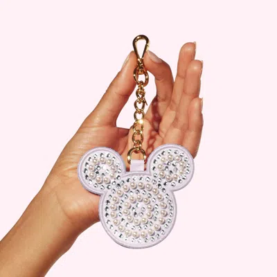 Stoney Clover Lane Disney Mickey Mouse Bag Charm In Metallic