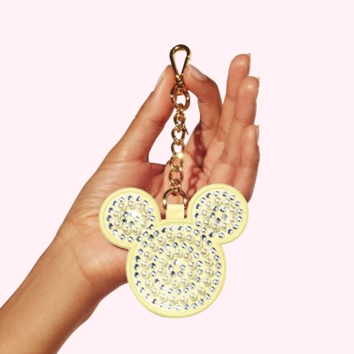 Stoney Clover Lane Disney Mickey Mouse Bag Charm In Yellow