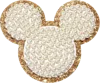 Stoney Clover Lane Disney Mickey Mouse Large Glitter Pearl Patch